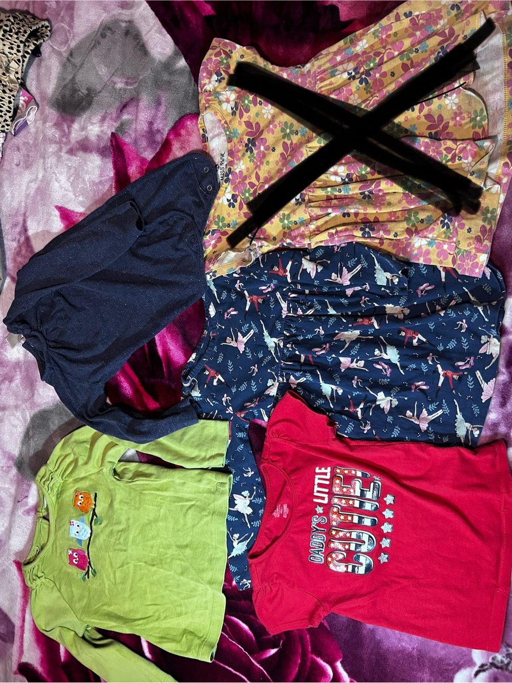 OshKosh B'gosh Red Short-Sleeve Pajama Top with Graphic